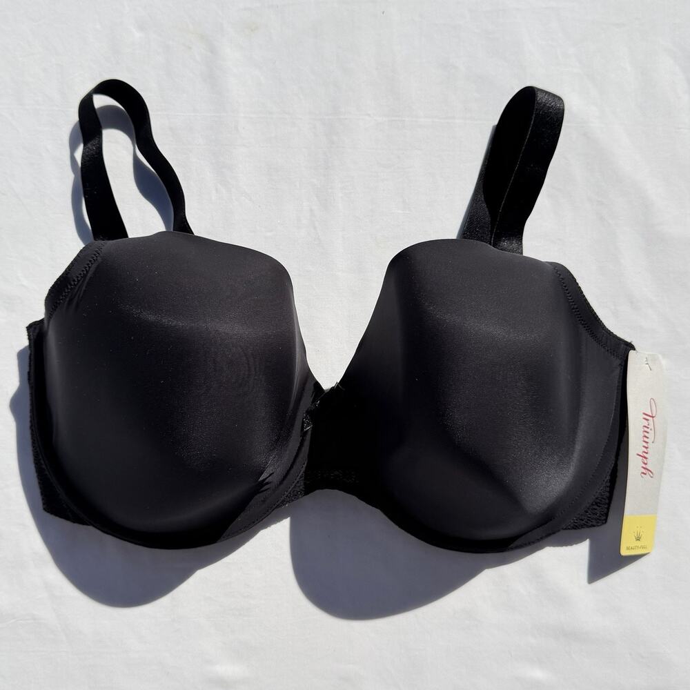 Triumph Beauty-Full Basics Lined Underwire Bra 40G Black